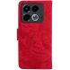 Чехол-книжка Deexe Tiger для Infinix Note 40 - Red (351426R). Фото 6 из 7