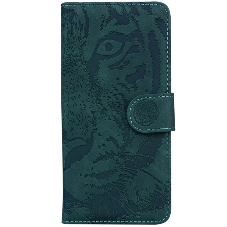 Чохол-книжка Deexe Tiger для Motorola Moto G85 - Green: фото 5 з 7