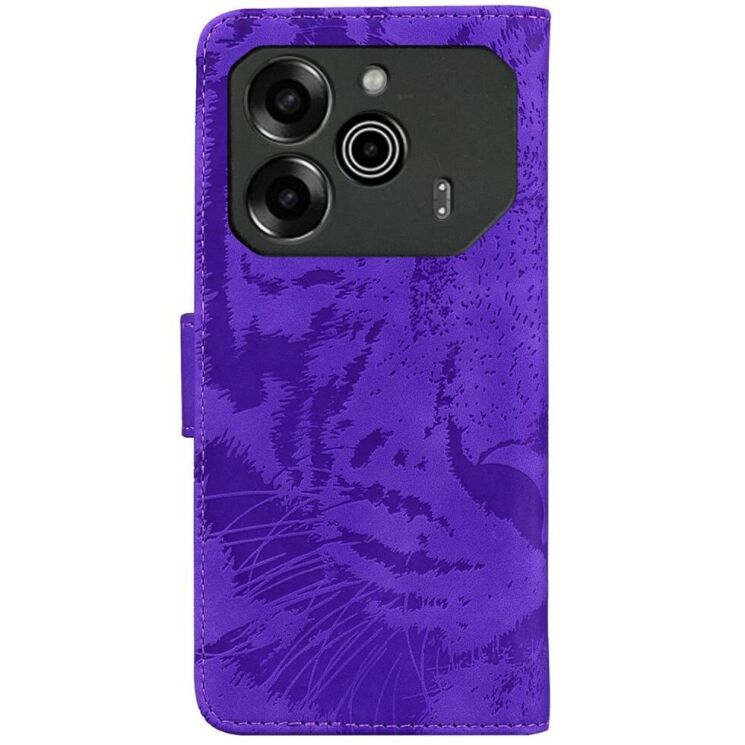 Чохол-книжка Deexe Tiger для TECNO Pova 6 - Purple: фото 6 з 7
