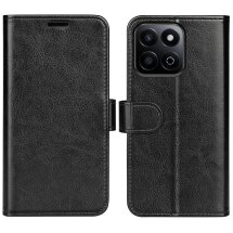 Чехол-книжка Deexe Wallet Style для Honor 200 Smart - Black: фото 1 из 6