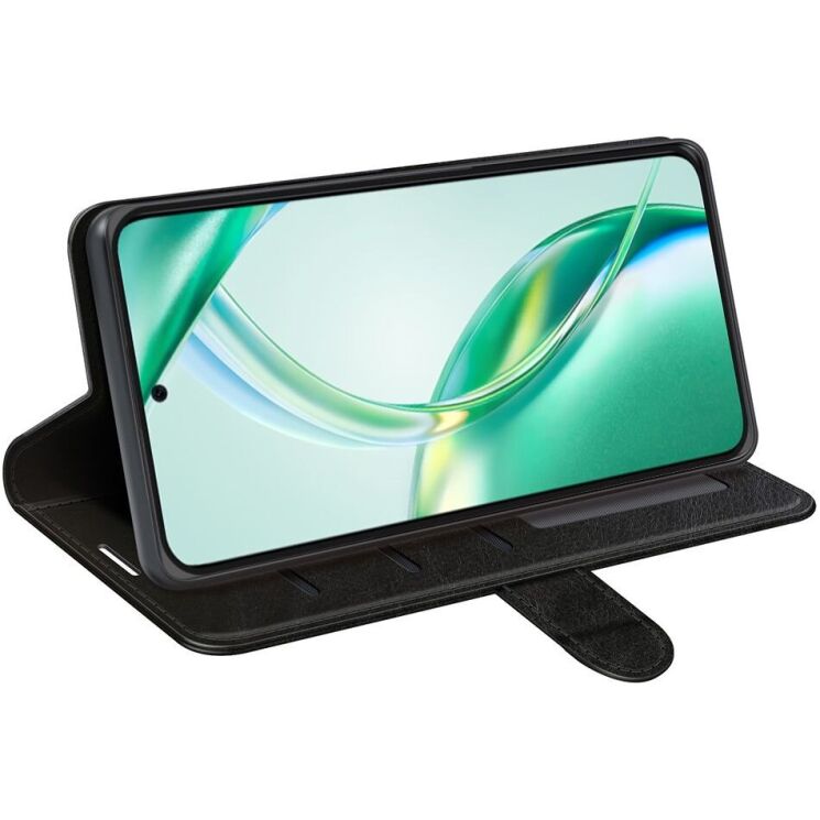 Чехол-книжка Deexe Wallet Style для Honor 200 Smart - Black: фото 3 из 6