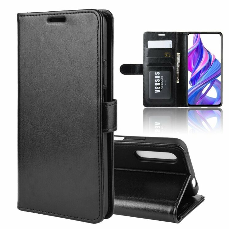 Чехол-книжка Deexe Wallet Style для Huawei P Smart Pro / Honor 9X (for China) - Black: фото 2 из 8