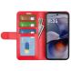 Чехол-книжка Deexe Wallet Style для Motorola Moto G55 - Red (366127R). Фото 2 из 10
