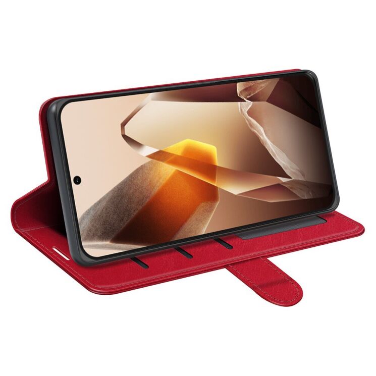 Чехол-книжка Deexe Wallet Style для OnePlus 13 - Red: фото 3 из 7