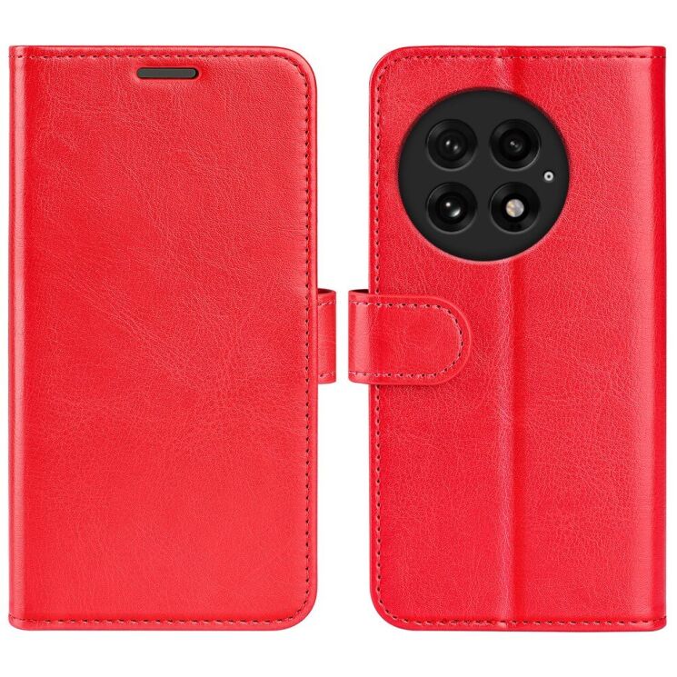 Чехол-книжка Deexe Wallet Style для OnePlus 13 - Red: фото 1 из 7