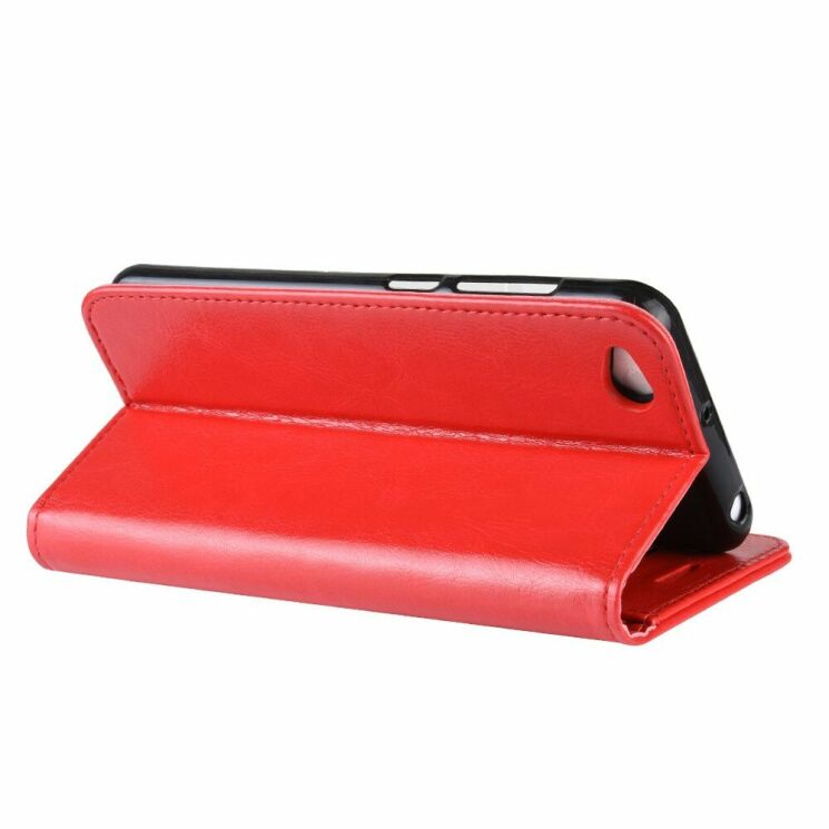 Чехол-книжка Deexe Wallet Style для Xiaomi Redmi Go - Red: фото 6 из 8