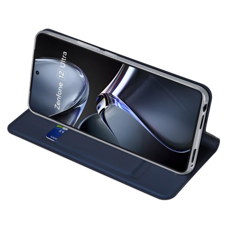 Чехол-книжка DUX DUCIS Skin Pro для ASUS Zenfone 12 Ultra - Blue: фото 3 из 11
