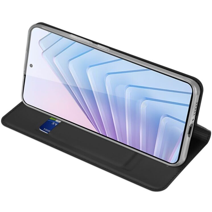 Чехол-книжка DUX DUCIS Skin Pro для Xiaomi Redmi Note 14 5G - Black: фото 4 из 9
