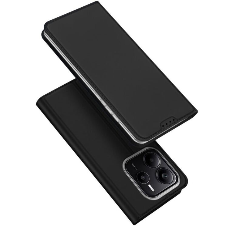 Чехол-книжка DUX DUCIS Skin Pro для Xiaomi Redmi Note 14 5G - Black: фото 1 из 9