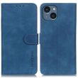 Чехол-книжка KHAZNEH Retro Wallet для Apple iPhone 14 - Blue (304532L)