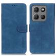 Чехол-книжка KHAZNEH Retro Wallet для Motorola Moto G15 / Moto G05 - Blue (372604L)