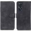Чехол-книжка KHAZNEH Retro Wallet для OPPO Reno8 T - Black (322110B)
