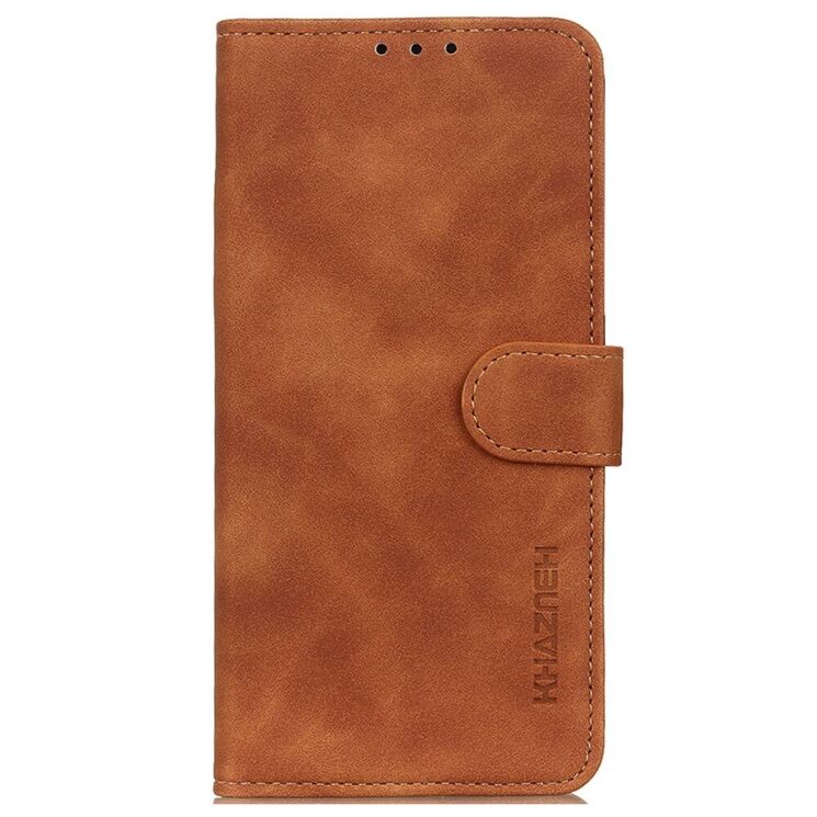 Чехол-книжка KHAZNEH Retro Wallet для Samsung Galaxy A07 (A075) - Brown: фото 7 из 8