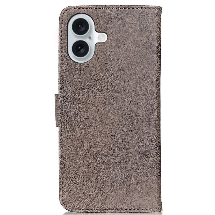 Чохол-книжка KHAZNEH Wallet Cover для Apple iPhone 17 - Khaki: фото 6 з 8