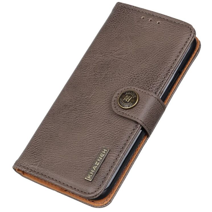 Чохол-книжка KHAZNEH Wallet Cover для Apple iPhone 17 - Khaki: фото 4 з 8