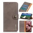 Чехол-книжка KHAZNEH Wallet Cover для Samsung Galaxy A22 (A225) / M22 (M225) - Grey (277503H)
