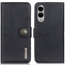 Чехол-книжка KHAZNEH Wallet Cover для Samsung Galaxy S25 (S931) - Black: фото 1 из 9
