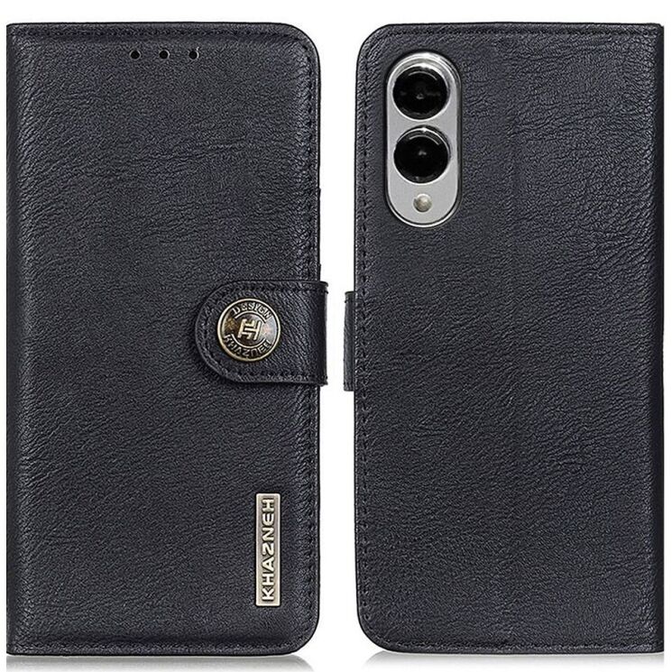 Чохол-книжка KHAZNEH Wallet Cover для Samsung Galaxy S25 (S931) - Black: фото 1 з 9