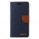 Чехол-книжка MERCURY Canvas Diary для Samsung Galaxy J4 2018 (J400) - Dark Blue (149642DB). Фото 1 из 6
