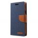 Чехол-книжка MERCURY Canvas Diary для Samsung Galaxy J4 2018 (J400) - Dark Blue (149642DB). Фото 3 из 6