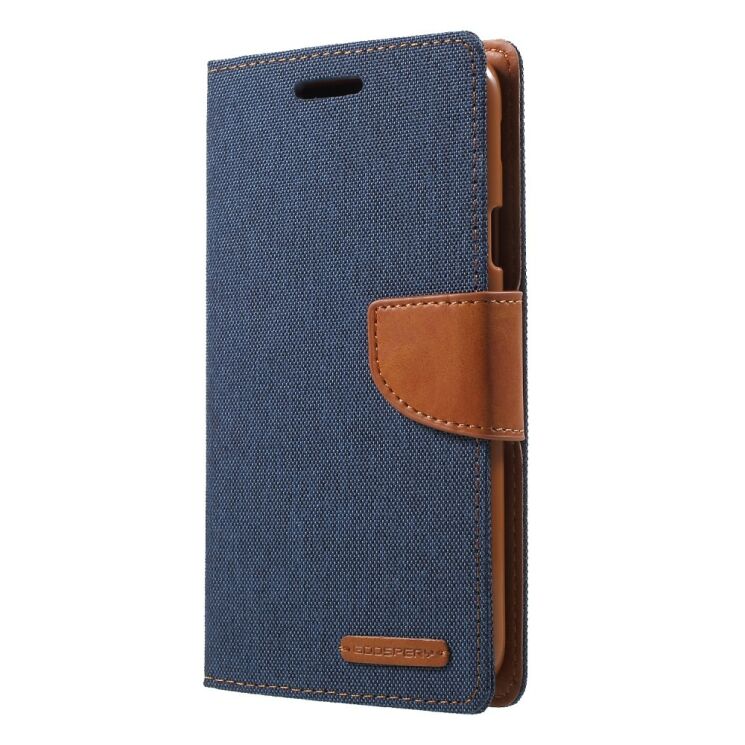 Чехол-книжка MERCURY Canvas Diary для Samsung Galaxy J4 2018 (J400) - Dark Blue: фото 3 из 6