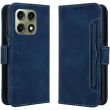 Чехол-книжка с карманами Deexe Wallet Stand для Motorola Edge 70 Pro - Blue (412003L)