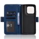 Чохол-книжка з кишеньками Deexe Wallet Stand для Motorola Edge 70 Pro - Blue (412003L). Фото 4 з 15