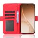 Чехол-книжка с карманами Deexe Wallet Stand для OPPO Reno 15 F/FS - Red (405817R). Фото 4 из 15