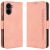 Чохол-книжка з кишеньками Deexe Wallet Stand для TECNO Spark Go 3 - Pink: фото 1 з 13