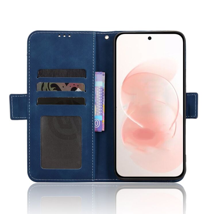 Чохол-книжка з кишеньками Deexe Wallet Stand для Xiaomi Redmi Note 17 Pro Plus - Blue (430602L) Чохол-книжка з кишеньками Deexe Wallet Stand для Xiaomi Redmi Note 17 Pro Plus - Blue: фото 5 з 8