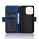 Чохол-книжка з кишеньками Deexe Wallet Stand для Xiaomi Redmi Note 17 Pro Plus - Blue (430602L). Фото 4 з 8