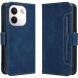 Чохол-книжка з кишеньками Deexe Wallet Stand для Xiaomi Redmi Note 17 Pro Plus - Blue (430602L). Фото 1 з 8