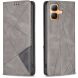 Чохол-книжка з кишеньками UniCase Geometric Pattern для Infinix Smart 20 - Grey (411207H). Фото 1 з 10
