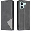Чехол-книжка с карманами UniCase Geometric Pattern для Xiaomi Poco X8 Pro - Black (409020B)