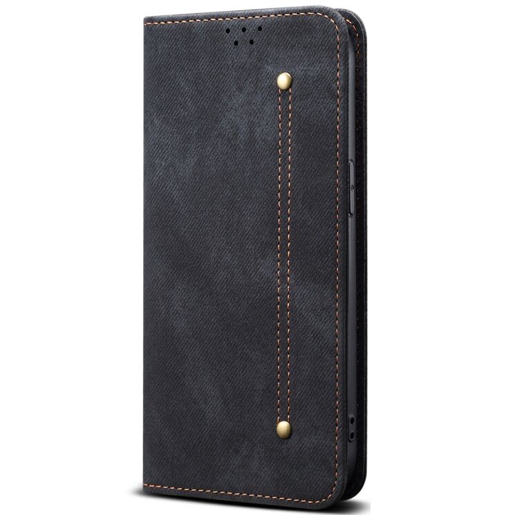 Чохол-книжка з кишеньками UniCase Jeans Wallet для Samsung Galaxy A57 (A576) - Black: фото 5 з 7