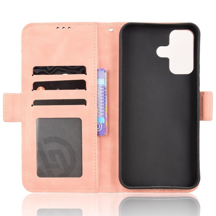 Чохол-книжка з кишеньками Deexe Wallet Stand для Xiaomi Poco X8 - Pink (219910P) Чохол-книжка з кишеньками Deexe Wallet Stand для Xiaomi Poco X8 - Pink: фото 4 з 15