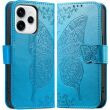 Чехол-книжка с рисунком UniCase Butterfly Pattern для OPPO Reno 15 - Blue (405746L)