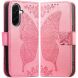 Чехол-книжка с рисунком UniCase Butterfly Pattern для Samsung Galaxy A27 (A276) - Pink (408671P). Фото 5 из 8