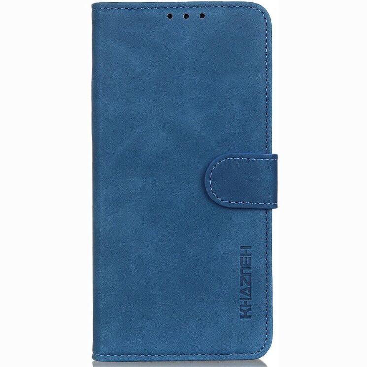 Чехол-книжка с застежкой KHAZNEH Retro Wallet для Honor 600 Lite - Blue: фото 5 из 8