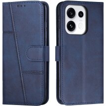 Чехол-книжка с застежкой UniCase Jet Cover для OPPO Reno 16 F/FS - Blue: фото 1 из 10