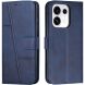 Чехол-книжка с застежкой UniCase Jet Cover для OPPO Reno 16 F/FS - Blue (413404L). Фото 1 из 10