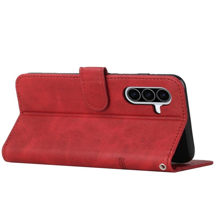 Чехол-книжка с застежкой UniCase Jet Cover для Samsung Galaxy A37 (A376) - Red: фото 3 из 10