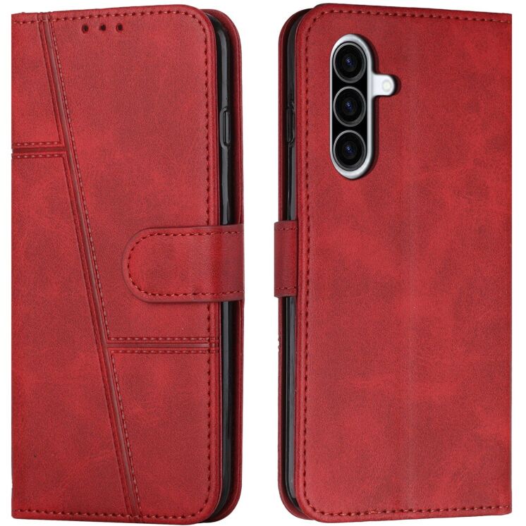 Чехол-книжка с застежкой UniCase Jet Cover для Samsung Galaxy A37 (A376) - Red: фото 1 из 10