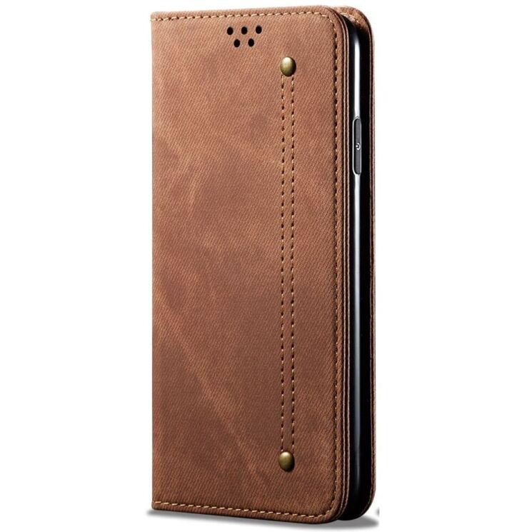 Чехол-книжка UniCase Jeans Wallet для Honor 200 - Coffee: фото 5 из 6