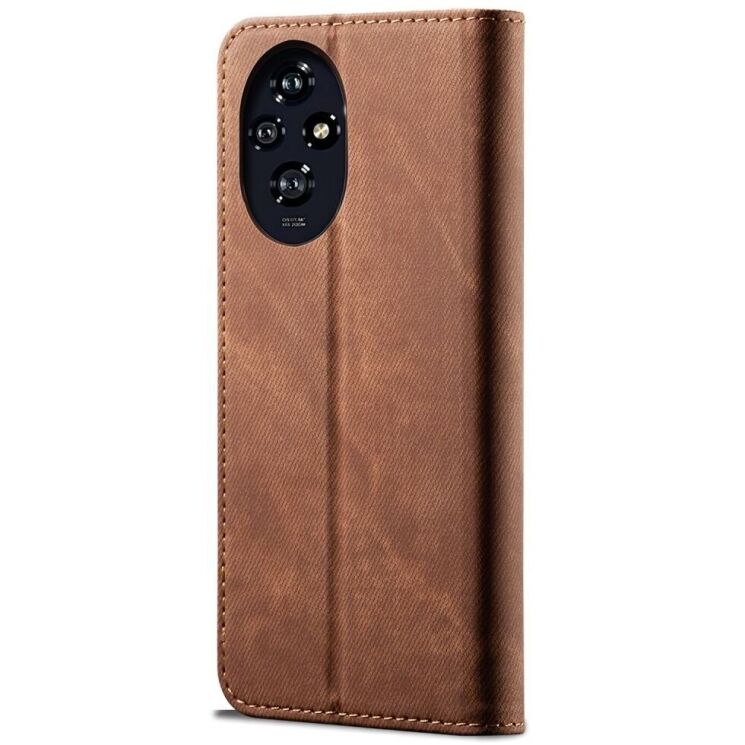 Чехол-книжка UniCase Jeans Wallet для Honor 200 - Coffee: фото 6 из 6