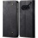Чехол-книжка UniCase Jeans Wallet для Nothing Phone (2a) / Phone (2a) Plus - Black (352505B). Фото 1 из 6