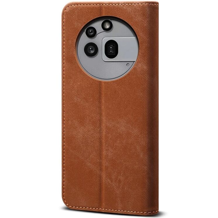 Чохол-книжка UniCase Jeans Wallet для Nothing Phone (3a) Pro - Coffee: фото 6 з 6