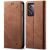 Чохол-книжка UniCase Jeans Wallet для OPPO Reno 12 - Coffee: фото 1 з 6