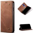Чехол-книжка UniCase Jeans Wallet для Samsung Galaxy S21 Ultra (G998) - Brown (300910Z)