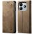 Чехол-книжка UniCase Jeans Wallet для Xiaomi Redmi Note 14 5G - Khaki: фото 1 из 9
